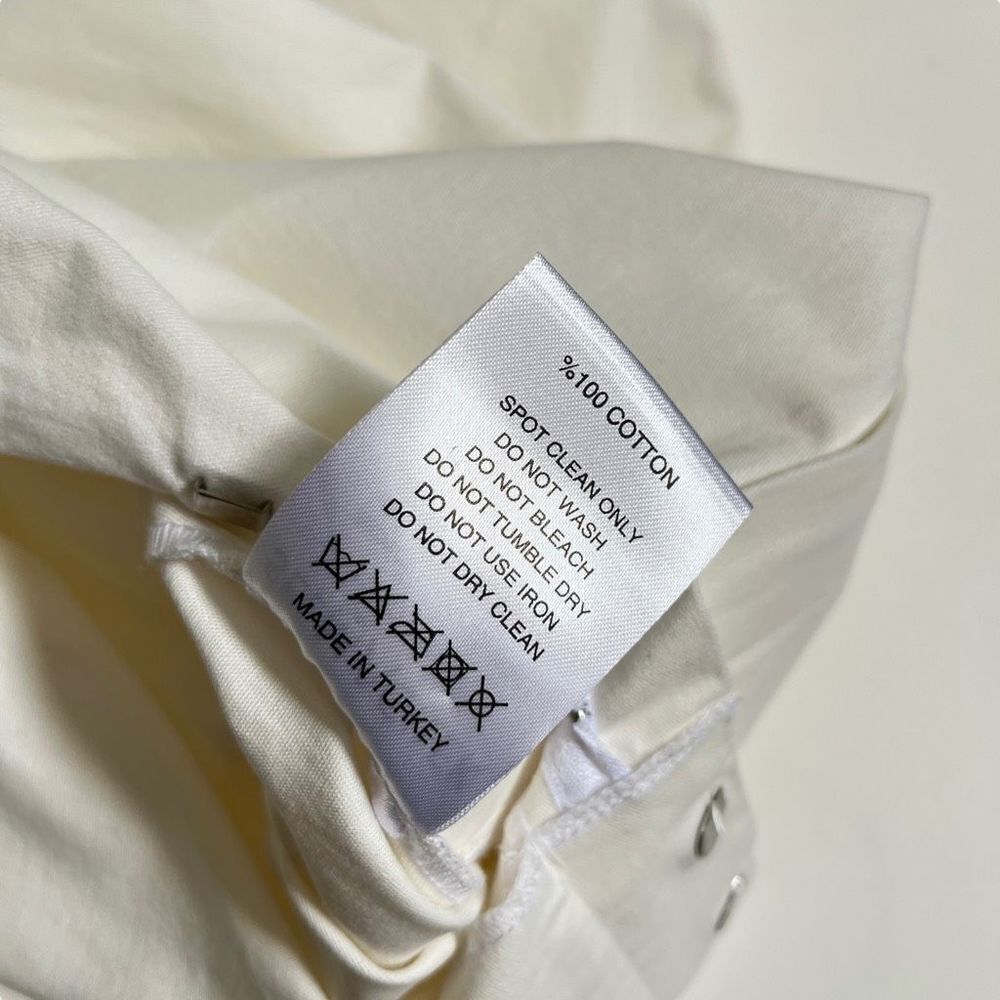 SELMACILEK Canvas Salopet Pants in Ecru - Picture 6 of 10